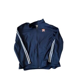 MLB Houston Astros Zip Up Warm Up Jacket Mens XL